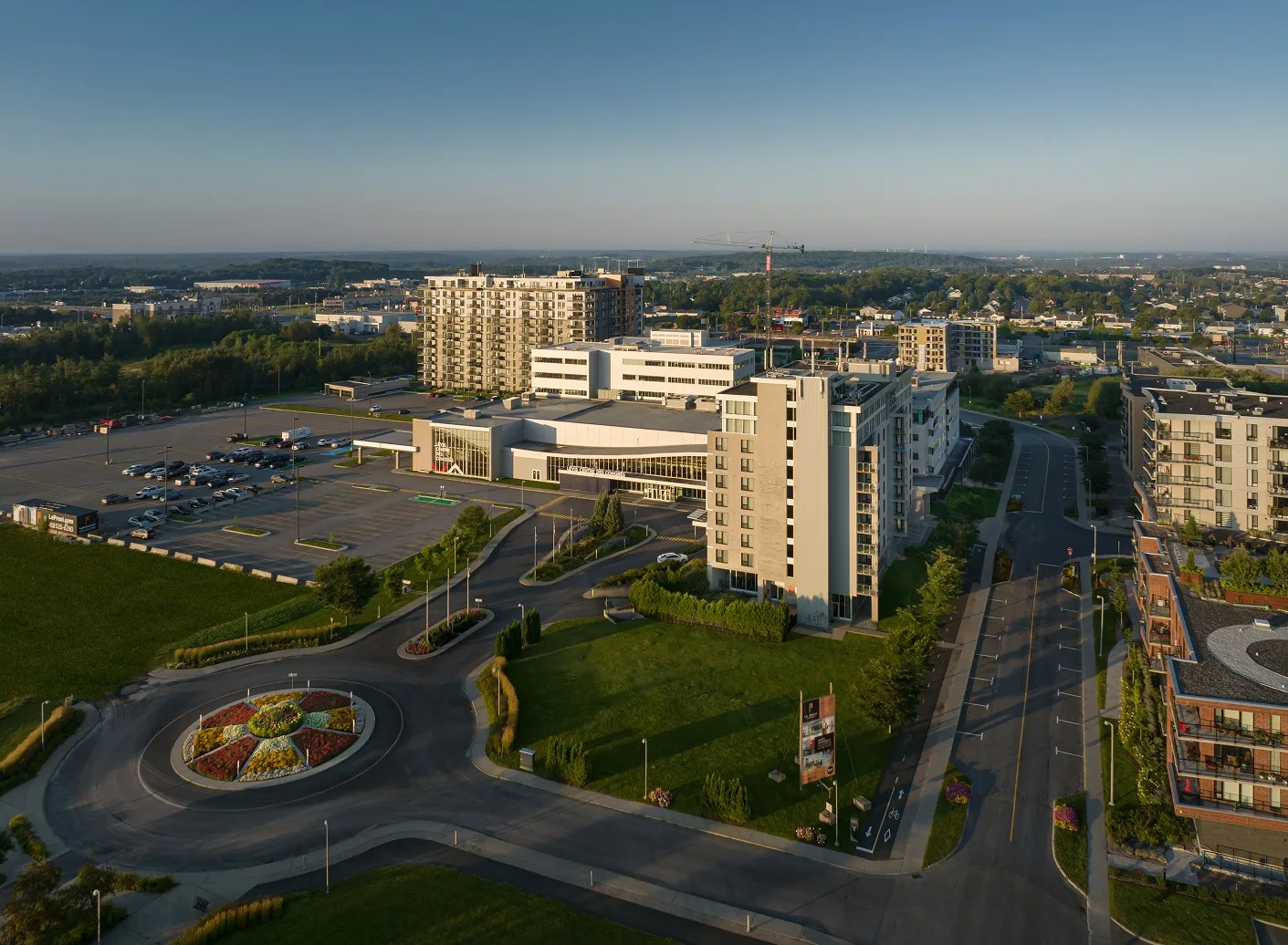 Vue aérienne du Lévis Centre des congrès | Congrès, salon et réunion corporative